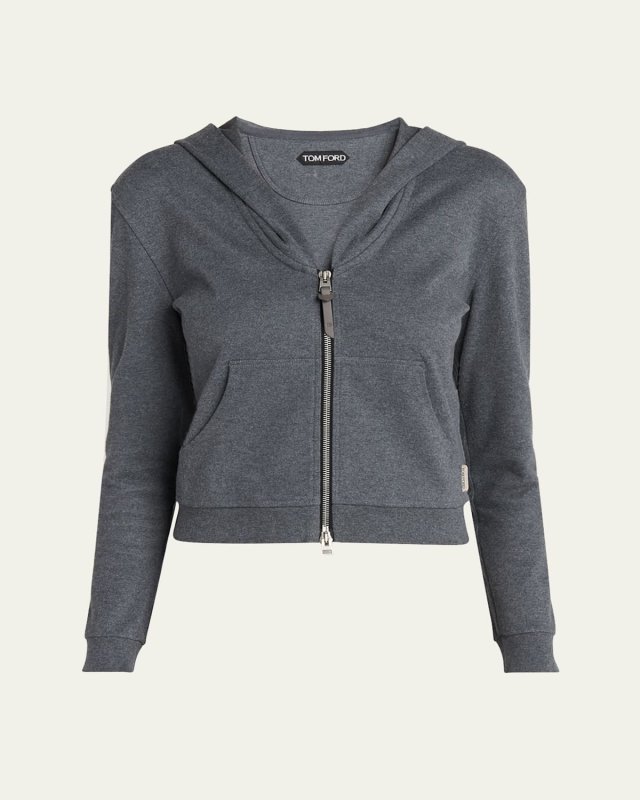 Jersey Zip Hoo